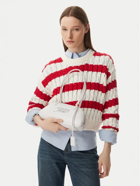 Obrázek produktu Tommy Jeans Kabelka Tjw Bold Shoulder Bag AW0AW18787 Bílá