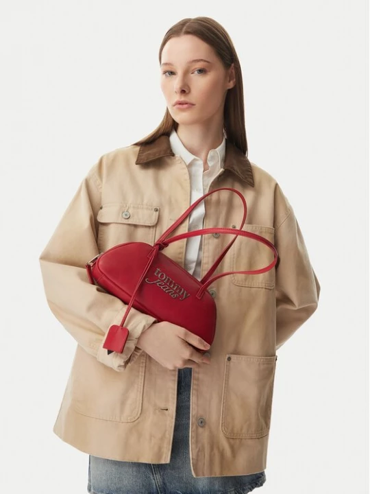 Obrázek produktu Tommy Jeans Kabelka Tjw Bold Shoulder Bag AW0AW18787 Hnědá