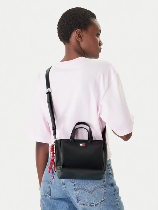 Obrázek produktu Tommy Jeans Kabelka Tjw City Charm Mini Tote AW0AW18580 Černá