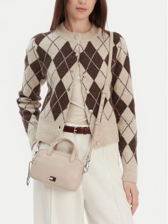 Obrázek produktu Tommy Jeans Kabelka Tjw City Trunk Crossover AW0AW18084 Krémová