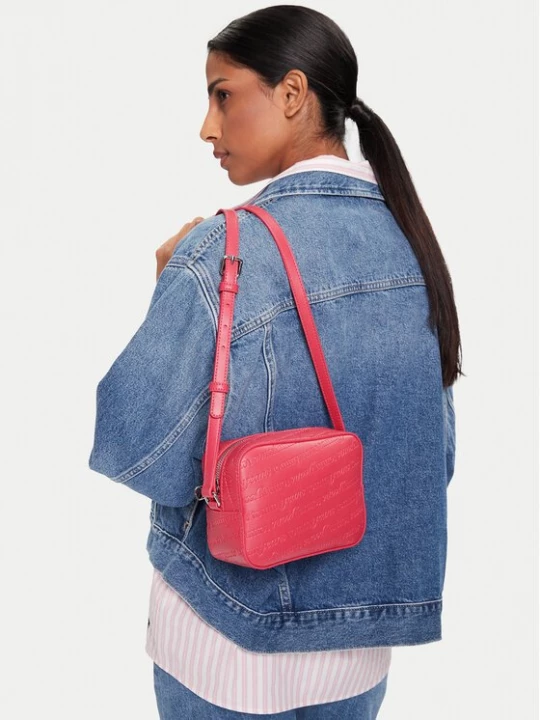 Obrázek produktu Tommy Jeans Kabelka Tjw Must Aop Camera Bag AW0AW17865 Bordó