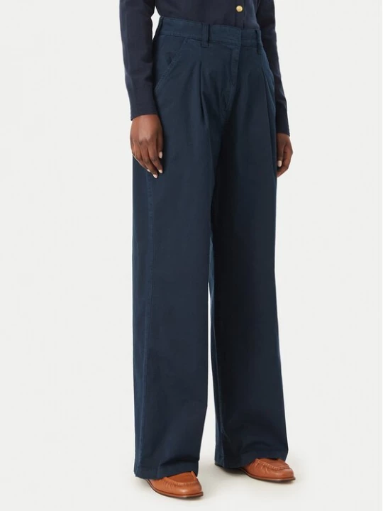 Obrázek produktu Tommy Jeans Kalhoty z materiálu DW0DW21698 Tmavomodrá Wide Leg