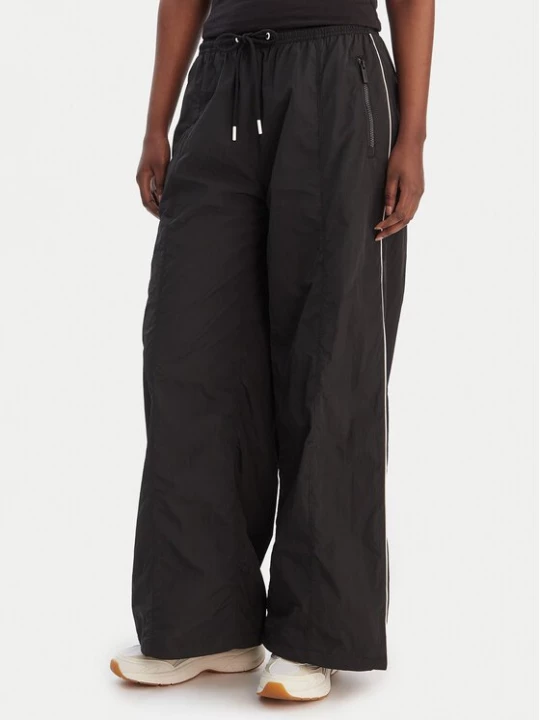 Obrázek produktu Tommy Jeans Kalhoty z materiálu DW0DW22289 Černá Wide Leg