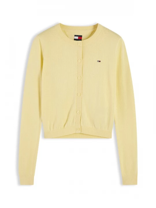 Obrázek produktu Tommy Jeans Kardigan 'Essential' světle žlutá
