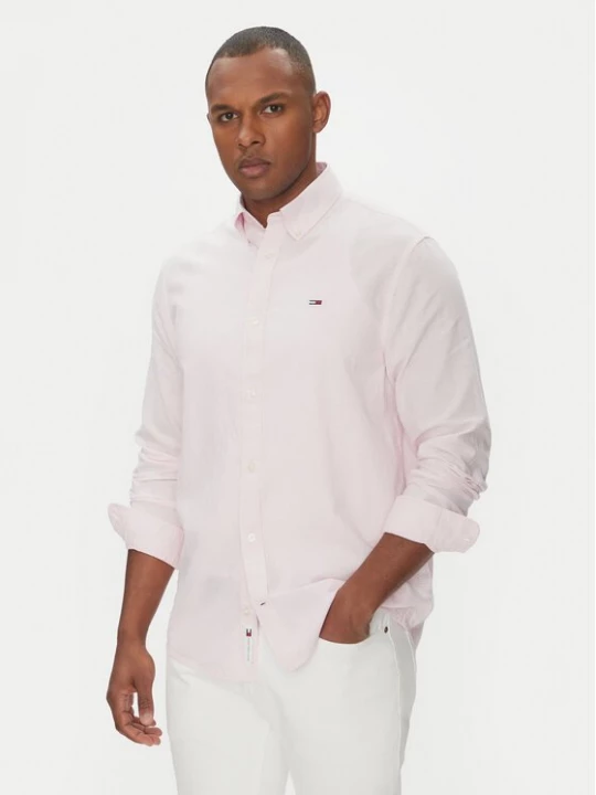 Obrázek produktu Tommy Jeans Košile DM0DM20875 Růžová Regular Fit