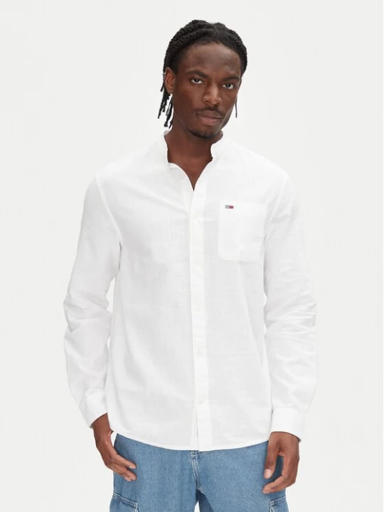 Obrázek produktu Tommy Jeans Košile DM0DM20876 Écru Regular Fit Krémová