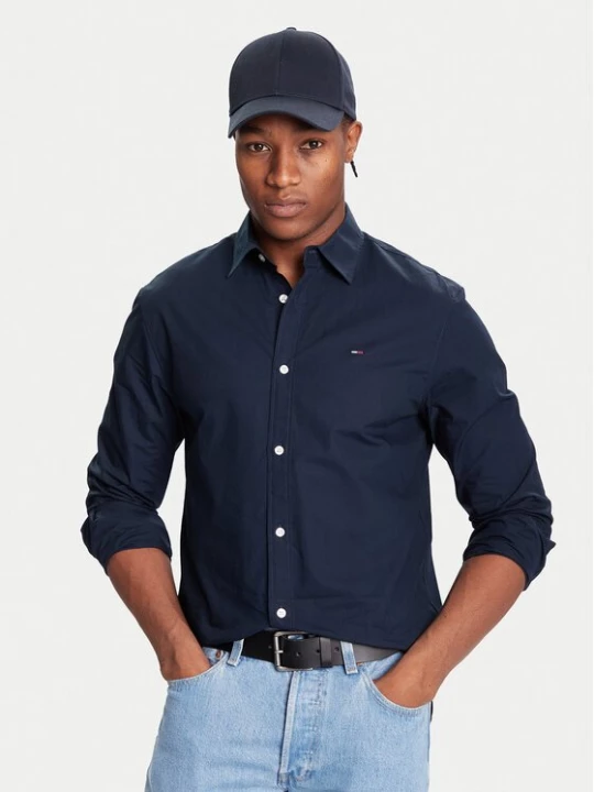 Obrázek produktu Tommy Jeans Košile DM0DM22026 Tmavomodrá Regular Fit