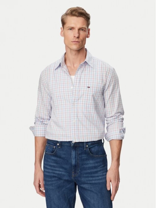 Obrázek produktu Tommy Jeans Košile DM0DM22791 Světle modrá Regular Fit