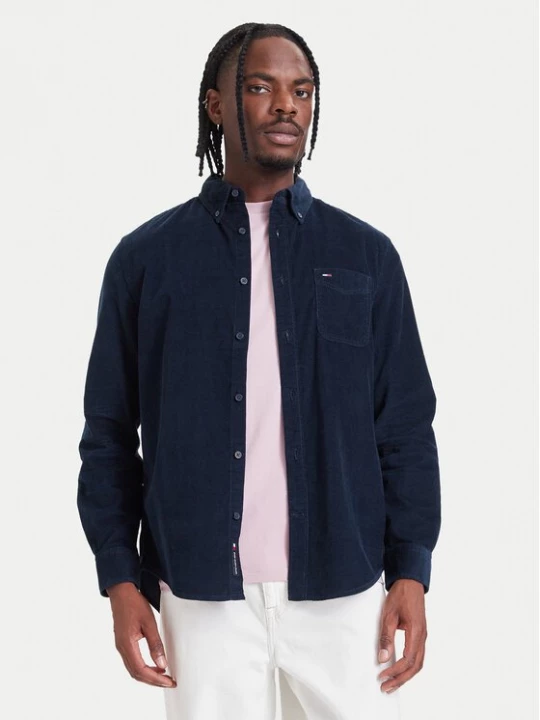 Obrázek produktu Tommy Jeans Košile DM0DM23517 Tmavomodrá Regular Fit