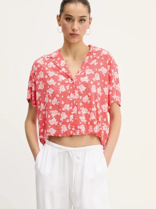 Obrázek produktu Tommy Jeans Košile Tommy Jeans oranžová