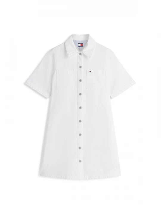 Obrázek produktu Tommy Jeans Košilové šaty bílá