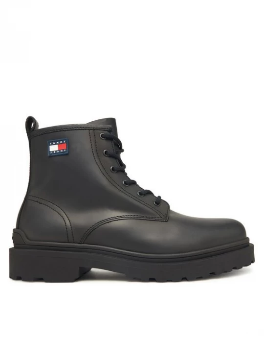 Obrázek produktu Tommy Jeans Kotníková obuv Tjm Lace Up Rubberized EM0EM01628 Černá