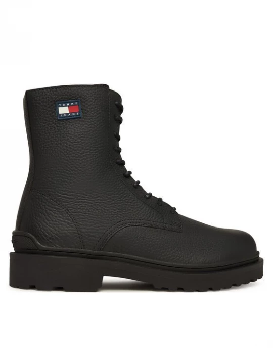 Obrázek produktu Tommy Jeans Kotníková obuv Tjm Lace Up Tumbled High EM0EM01631 Černá