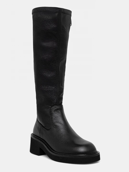 Obrázek produktu Tommy Jeans Kozačky Tommy Jeans TJW STRETCHY LONG BOOT černá