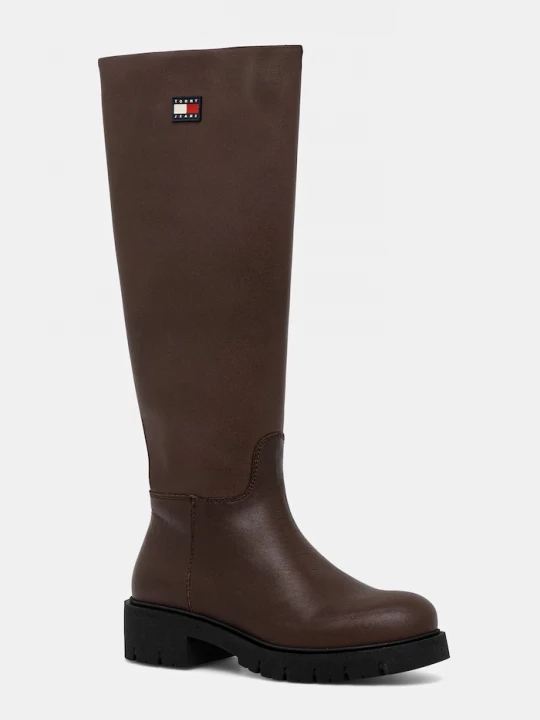 Obrázek produktu Tommy Jeans Kozačky Tommy Jeans TJW STRETCHY LONG SHAFT hnědá