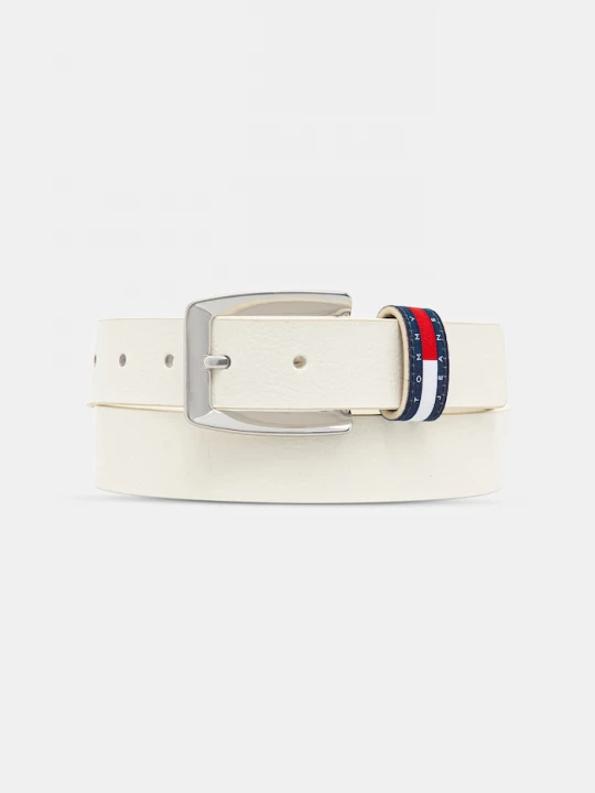 Obrázek produktu Tommy Jeans Kožený pásek Tommy Jeans béžová