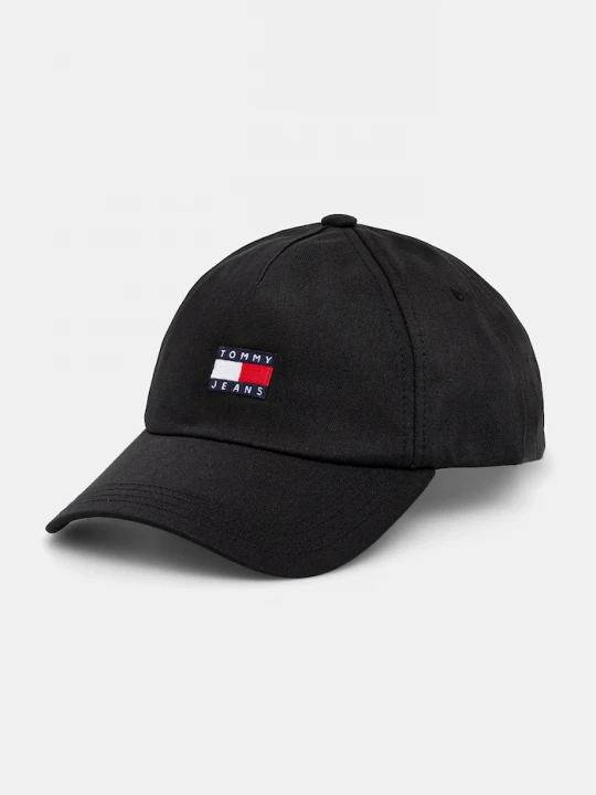 Obrázek produktu Tommy Jeans kšiltovka dámská bavlněná černá