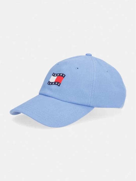 Obrázek produktu Tommy Jeans kšiltovka dámská bavlněná modrá