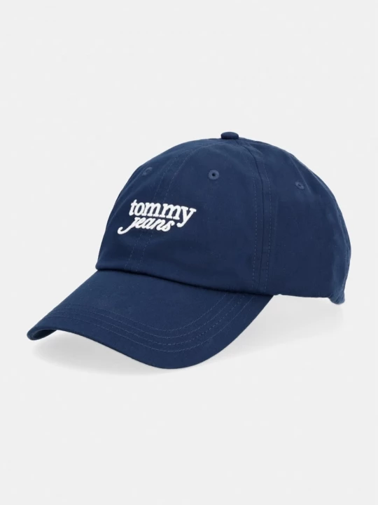 Obrázek produktu Tommy Jeans kšiltovka dámská bavlněná námořnická modř