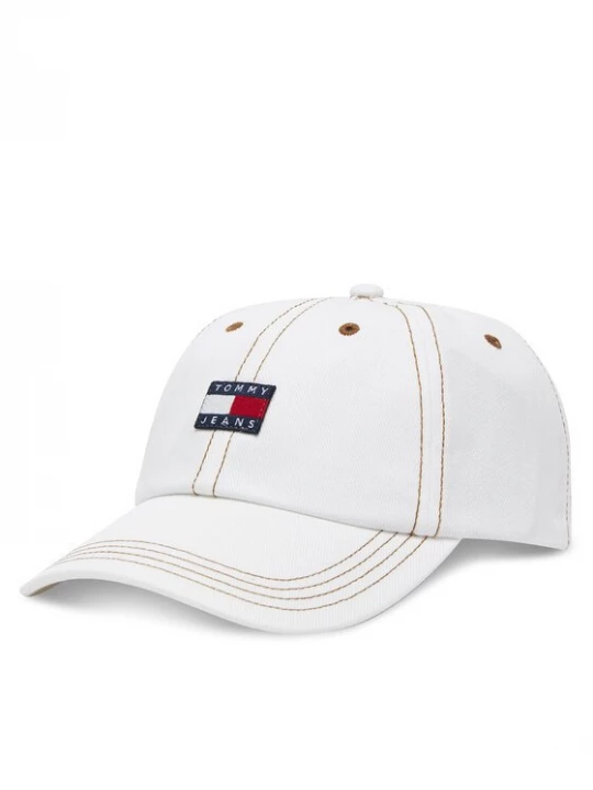 Obrázek produktu Tommy Jeans Kšiltovka Heritage AW0AW17572 Krémová