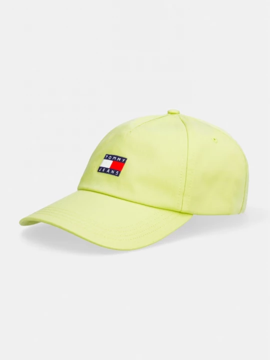 Obrázek produktu Tommy Jeans kšiltovka pánská bavlněná zelená