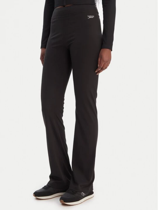 Obrázek produktu Tommy Jeans Legíny Kick DW0DW22110 Černá Flare Fit
