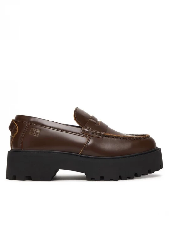 Obrázek produktu Tommy Jeans Loafersy Archive '01 Leather Loafer EN0EN03022 Hnědá