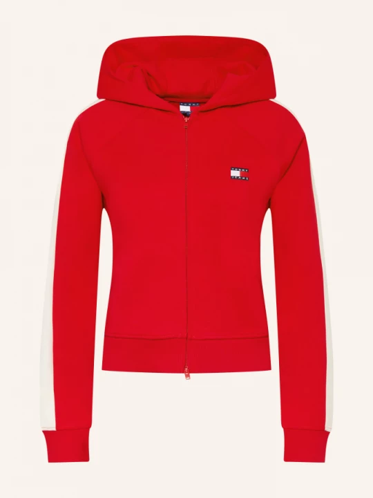 Obrázek produktu Tommy Jeans Mikina červená / bílá