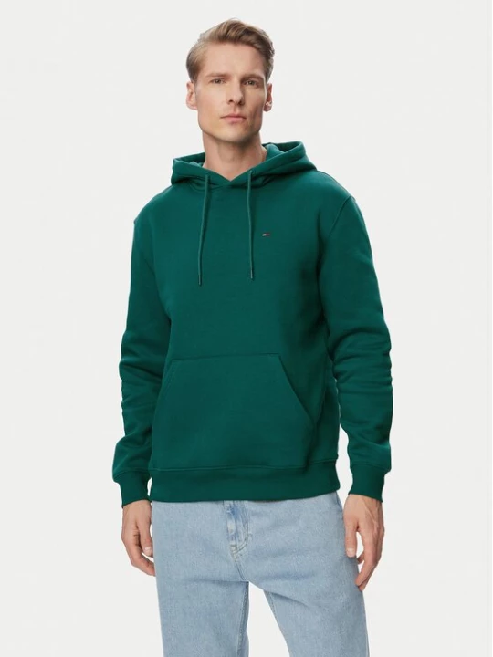 Obrázek produktu Tommy Jeans Mikina DM0DM20742 Tmavě zelená Regular Fit