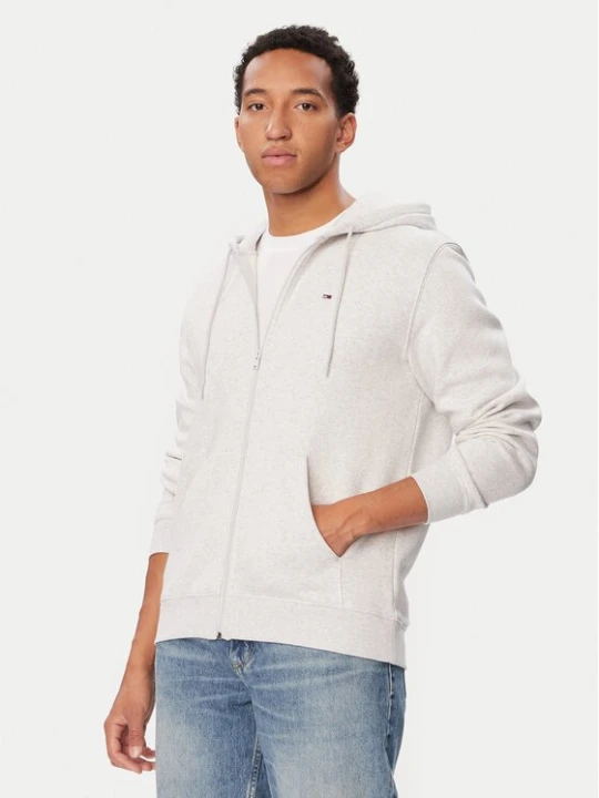 Obrázek produktu Tommy Jeans Mikina DM0DM20743 Světle šedá Regular Fit