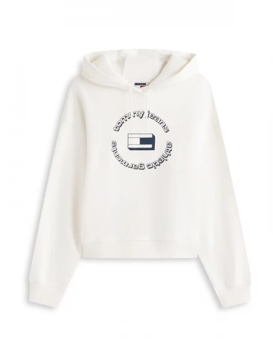 Obrázek produktu Tommy Jeans Mikina 'ESS' námořnická modř / bílá