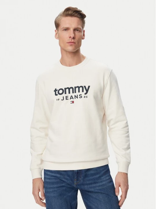 Obrázek produktu Tommy Jeans Mikina Graphic DM0DM23392 Bílá Regular Fit