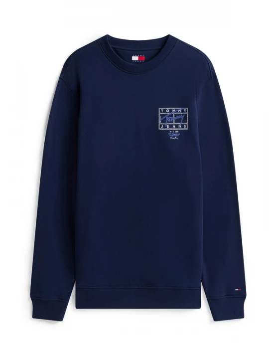 Obrázek produktu Tommy Jeans Mikina modrá / marine modrá / bílá
