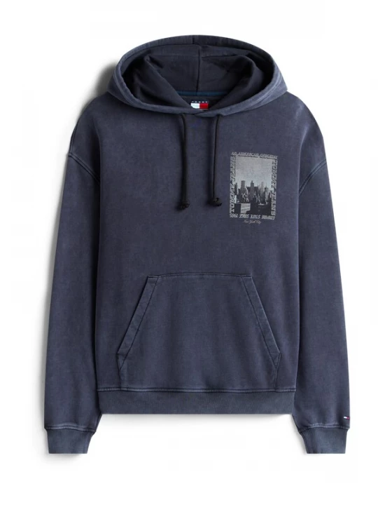 Obrázek produktu Tommy Jeans Mikina námořnická modř / sépiová / tmavě šedá / bílá