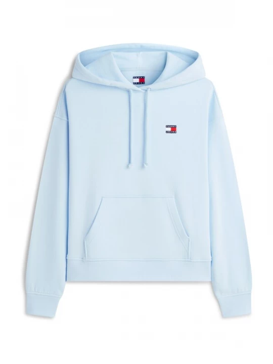 Obrázek produktu Tommy Jeans Mikina 'Tommy Badge Boxy' nebeská modř