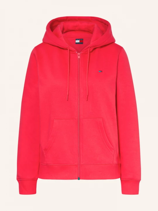 Obrázek produktu Tommy Jeans Mikinová Bunda červená