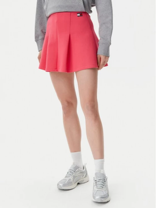 Obrázek produktu Tommy Jeans Mini sukně Badge DW0DW20268 Růžová Regular Fit