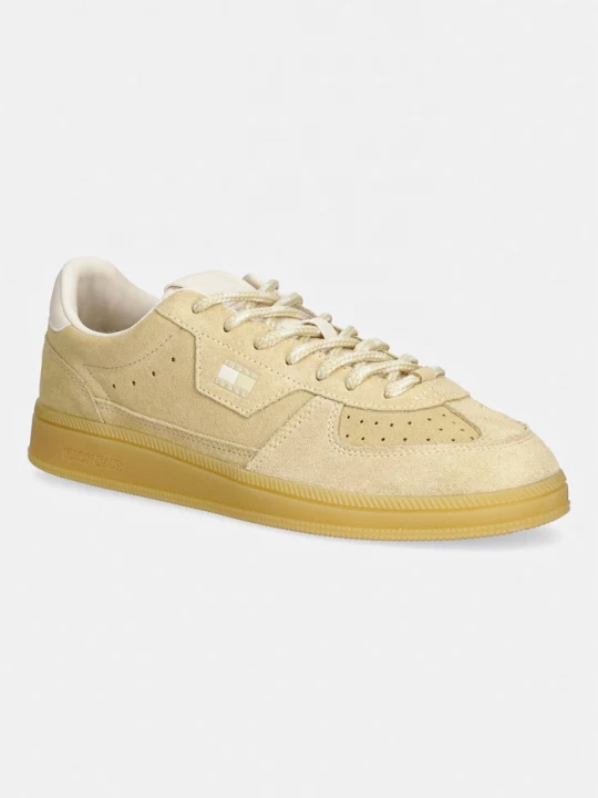 Obrázek produktu Tommy Jeans MU THE GREENWICH EDGE SUEDE sneakers boty dámské semišové žlutá