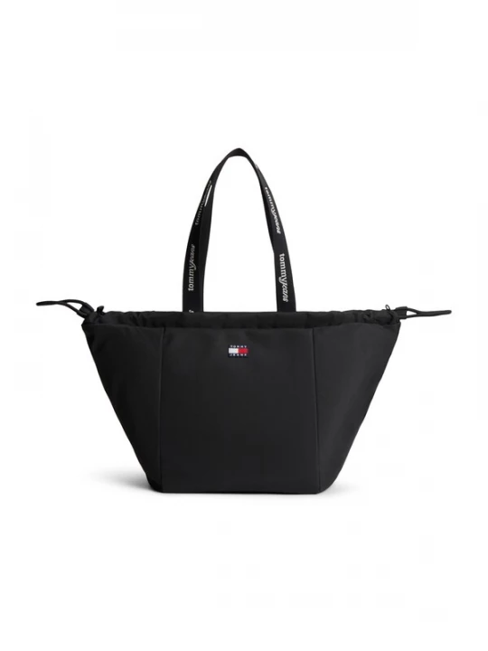 Obrázek produktu Tommy Jeans Nákupní taška 'Essential Repeat Logo Tote' černá
