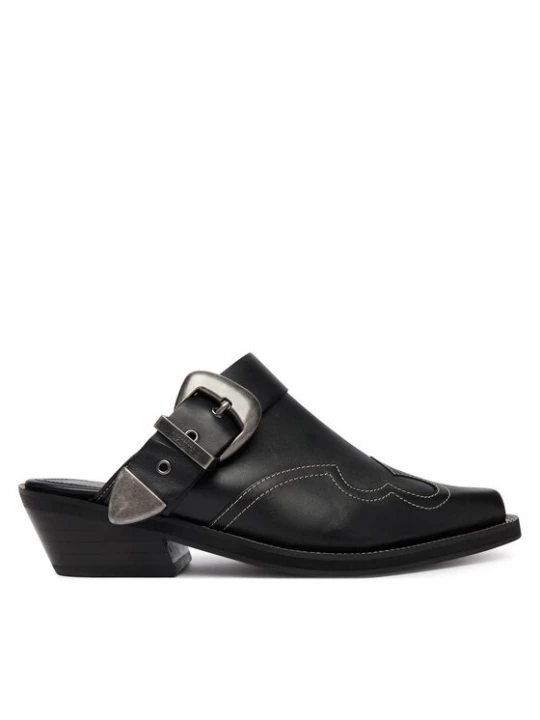 Obrázek produktu Tommy Jeans Nazouváky Archive Cowboy Mule Leather EN0EN03063 Černá