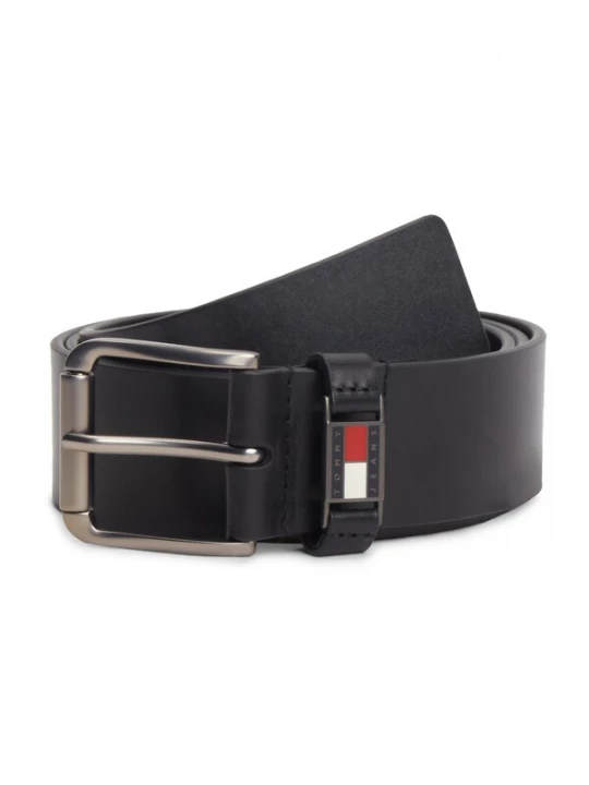 Obrázek produktu Tommy Jeans Opasek 'Scanton Roller Buckle' černá