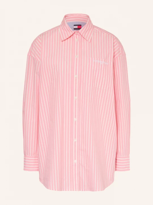 Obrázek produktu Tommy Jeans Oversized Košile růžová / světle růžová