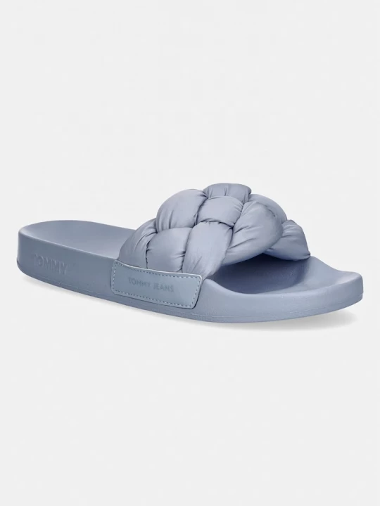 Obrázek produktu Tommy Jeans pantofle dámské TJW BRAIDED SLIDES modrá
