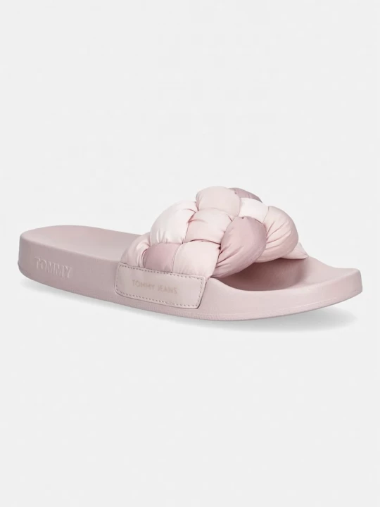 Obrázek produktu Tommy Jeans pantofle dámské TJW BRAIDED SLIDES růžová
