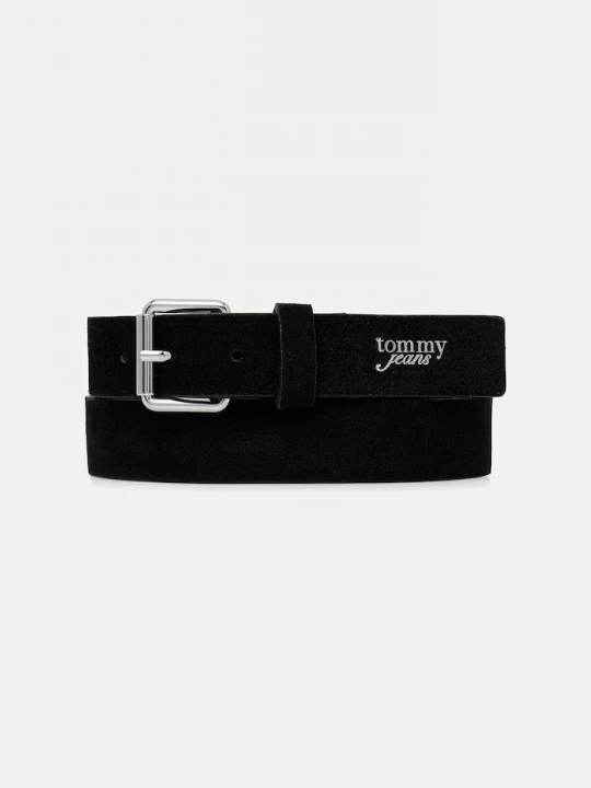 Obrázek produktu Tommy Jeans pásek dámský semišový černá