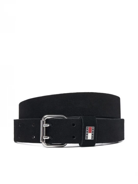 Obrázek produktu Tommy Jeans Pásek Tjw Square 3.0 Suede AW0AW19300 Černá