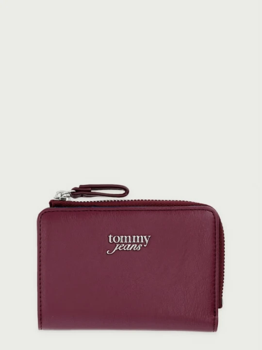 Obrázek produktu Tommy Jeans Peněženka dámská z imitace kůže burgundské