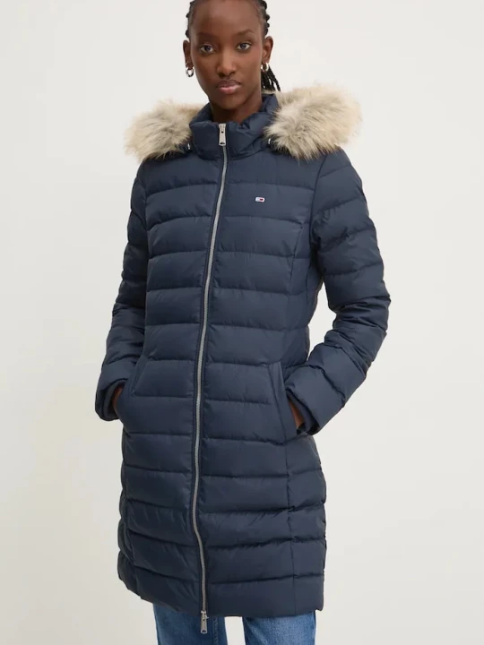 Obrázek produktu Tommy Jeans péřová bunda dámská námořnická modř