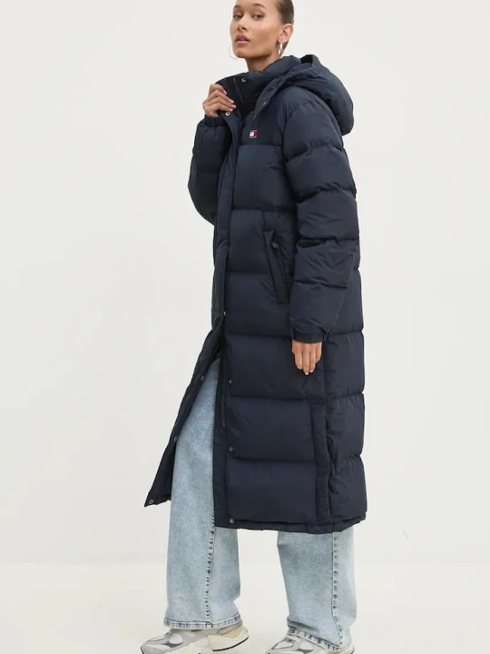 Obrázek produktu Tommy Jeans péřová bunda dámská námořnická modř