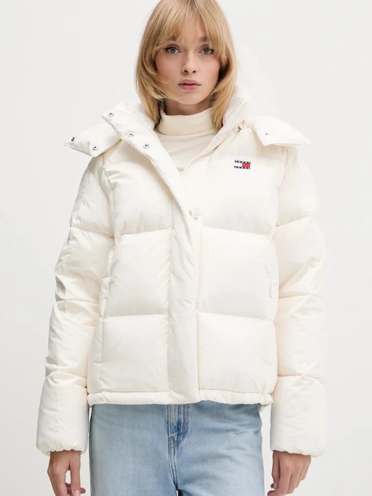 Obrázek produktu Tommy Jeans Péřová bunda Tommy Jeans béžová
